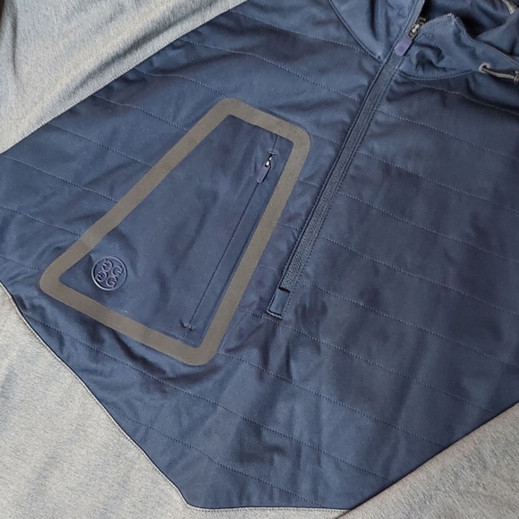 G/FORE Blue and Gray Performance Jacket - Picture 13 of 16